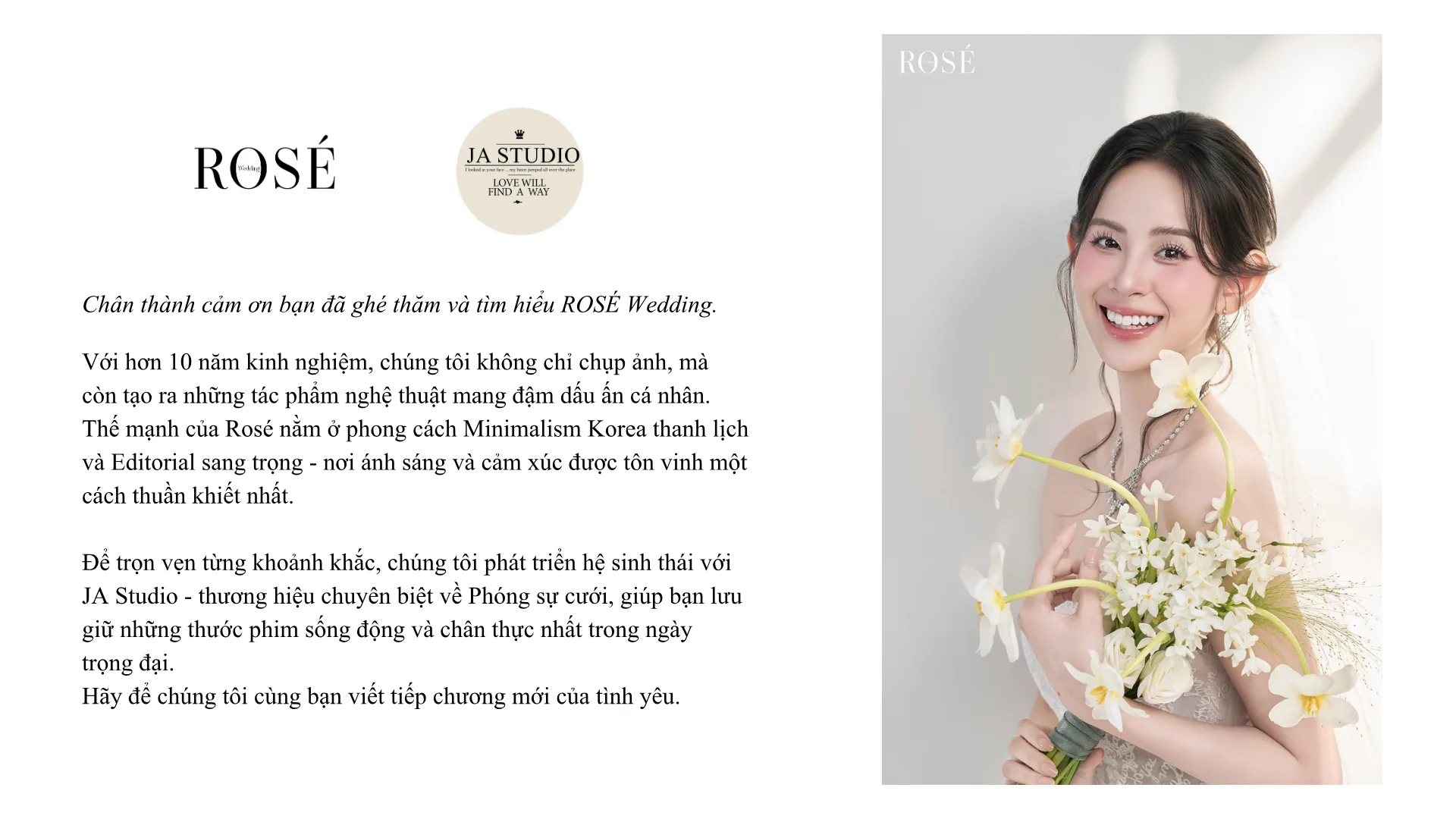 Portfolio Rosé Wedding, trang 2 trên 17