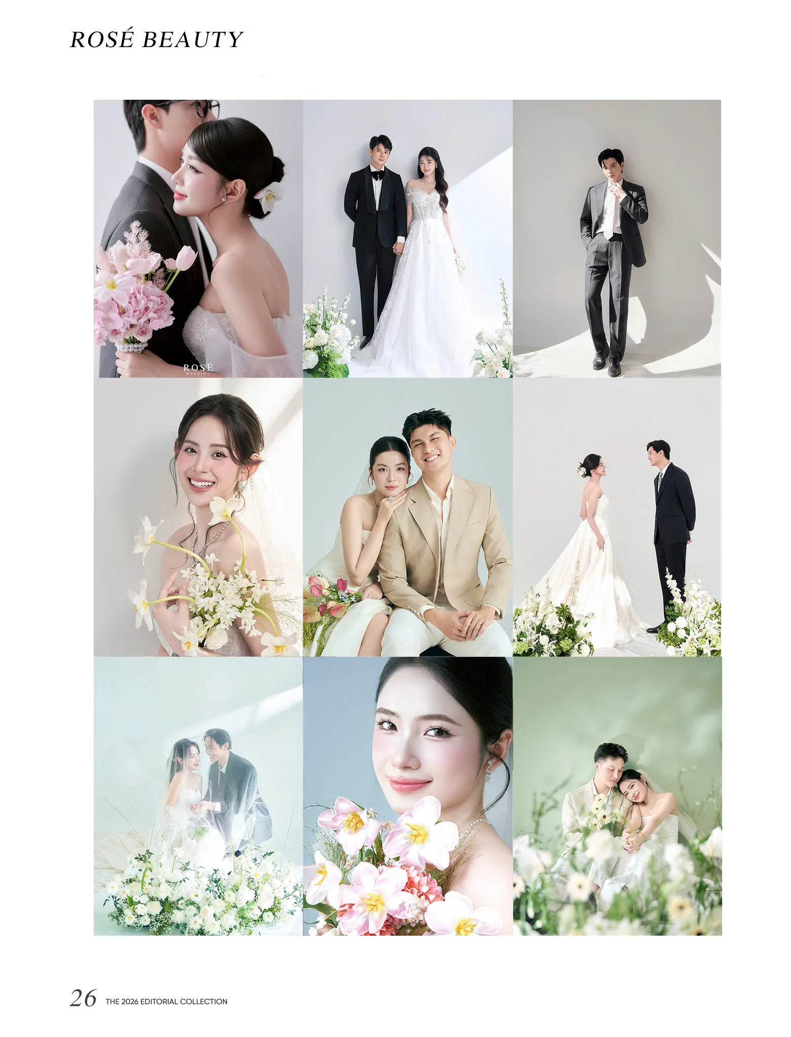 Cô dâu Rosé Wedding trong sắc hồng phấn đặc trưng
